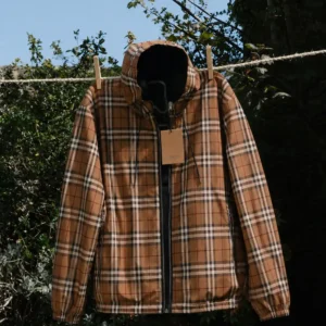Flanellen Overshirt Bruin